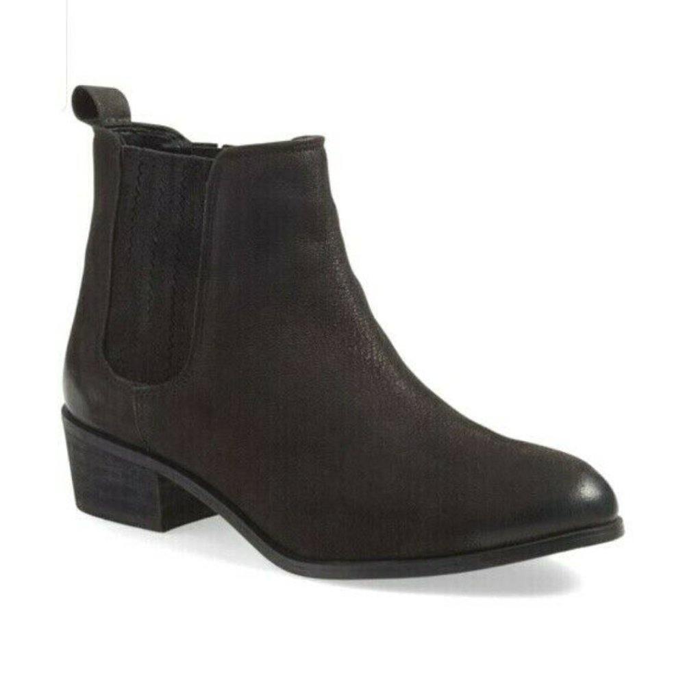 Steve Madden Nylie Sz 11 Chelsea Black Boots
